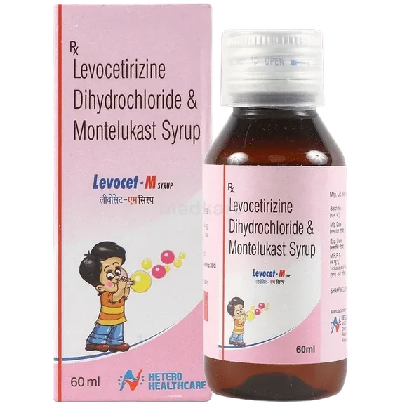 levocet m syrup 60 ml